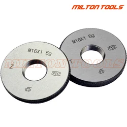 M2 M3 M4 M5 M6 M7 M8 M10 M12 M14 M16 6G-6H anello filettato calibro anello GO-NOGO GAUGE 6g calibro di misura 2 pz/set