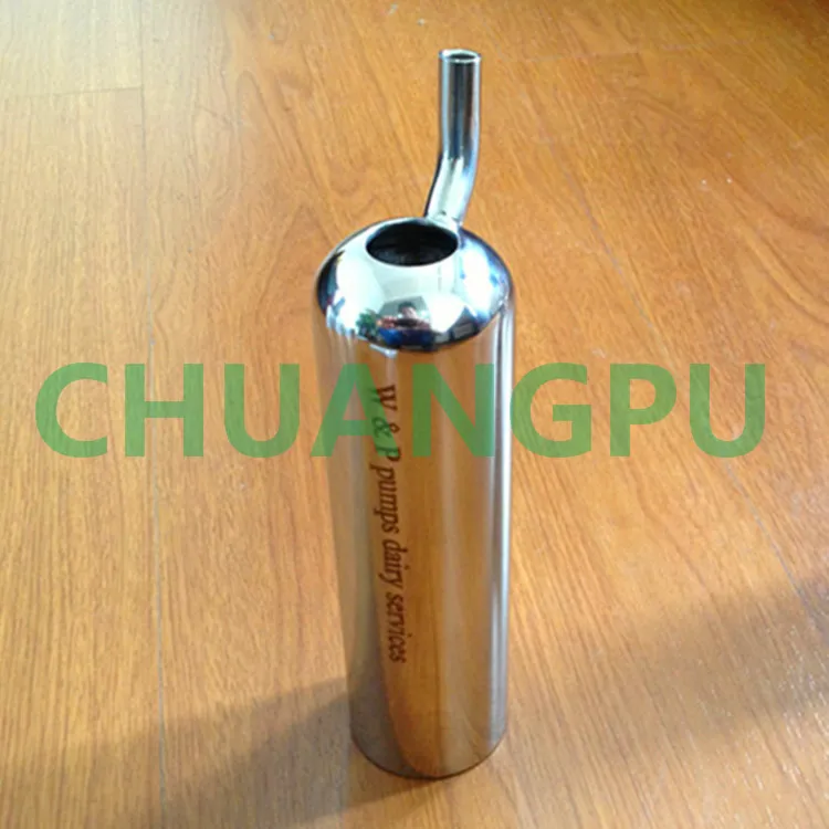 Food Grade 304 Stainless Steel Milk Shell Cup for Cow Milking Cluster Group Parts (please offer your milk liner model )