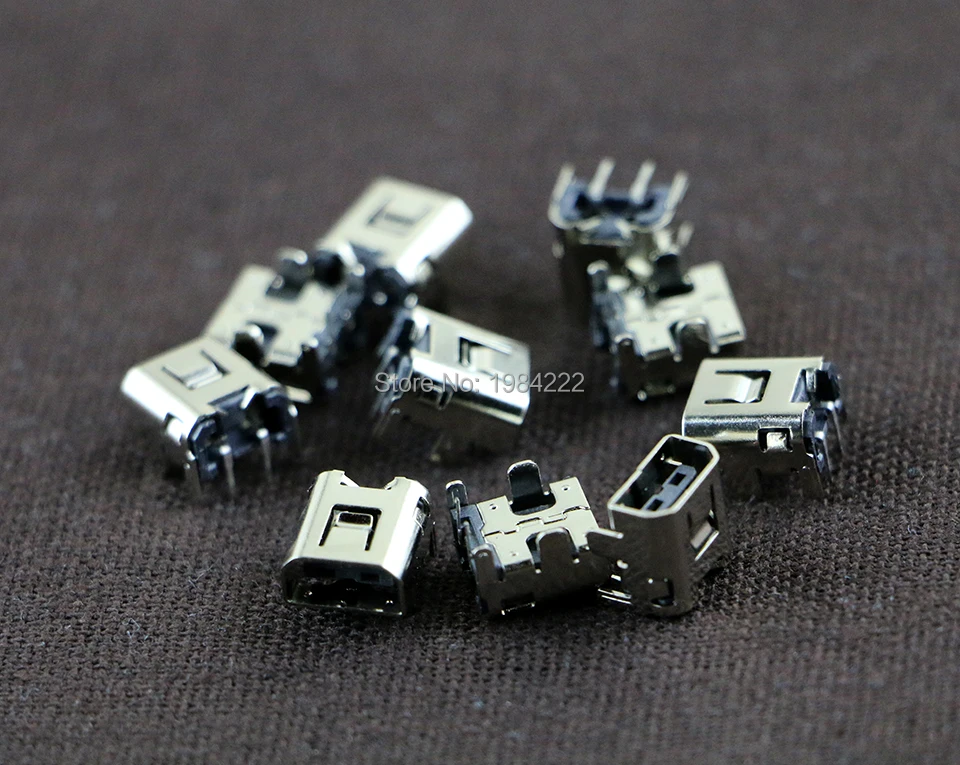 OCGAME استبدال جزء ل وي U التيار المتناوب محول شحن USB ميناء شاحن الطاقة المقبس شحن موصل جاك 5 قطعة/الوحدة