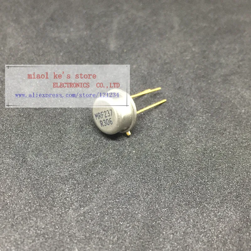 100%New original: MRF237 mrf237 [ 1.0A 18V-36V 225MHz TO-39/CAN4 ]  SILICON NPN RF POWER TRANSISTOR