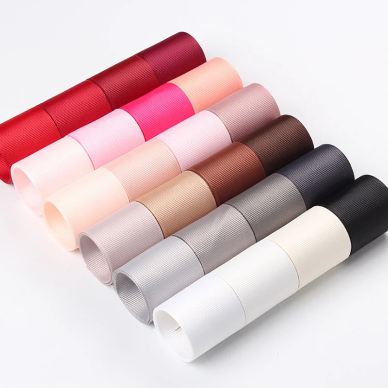 Grosgrain Ribbon 100% Polyester 6 9 16 25 38 50 MM 1/4\