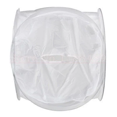 Фотостудия 90x90 см палатка софтбокс куб для съемки светильник фон складной (черный + белый + красный + синий) Новый