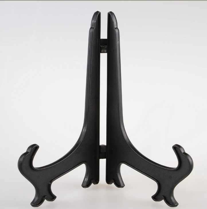 

6" H Black Decorative Plate Rack Crafts Display Easel Bracket Dish Support Holder x5