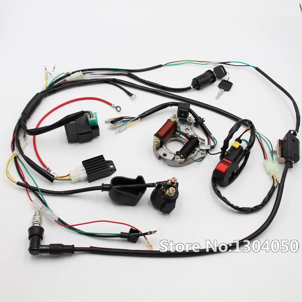 

Complete Electrics Coil CDI Magneto Stator Wiring Harness ATV KLX Stator 50cc 70cc 90cc 110cc 125cc top NEW