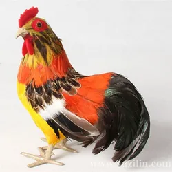 New Year Decoration for the year of rooster simulation rooster fake rooster 20 * 10* 25cm