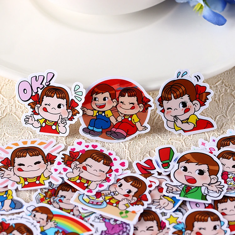 

40pcs Creative kawaii self-made candy girl stickers/ beautiful stickers /decorative sticker /DIY craft photo albums