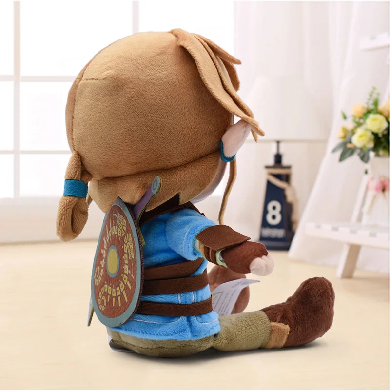 New Arrival Zelda Plush Toys Cartoon Link Boy With Sword Link Soft Stuffed Doll for Kids Best Gift