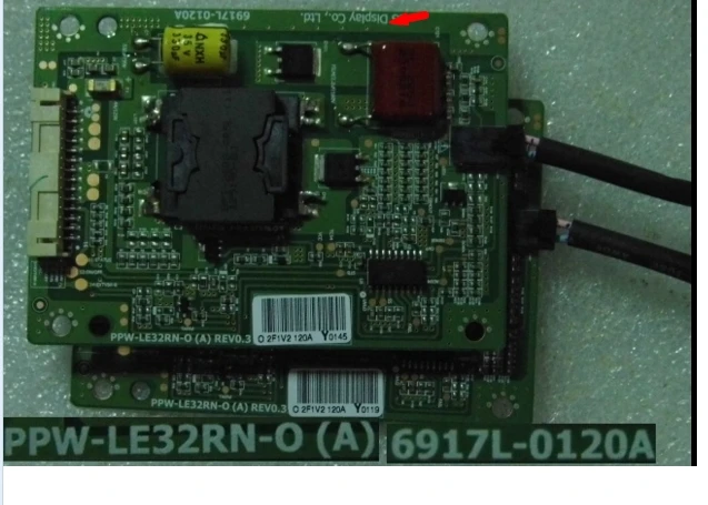 6917L-0120A HIGH VOLTAGE  board for connect with LED32M3560PDE price difference