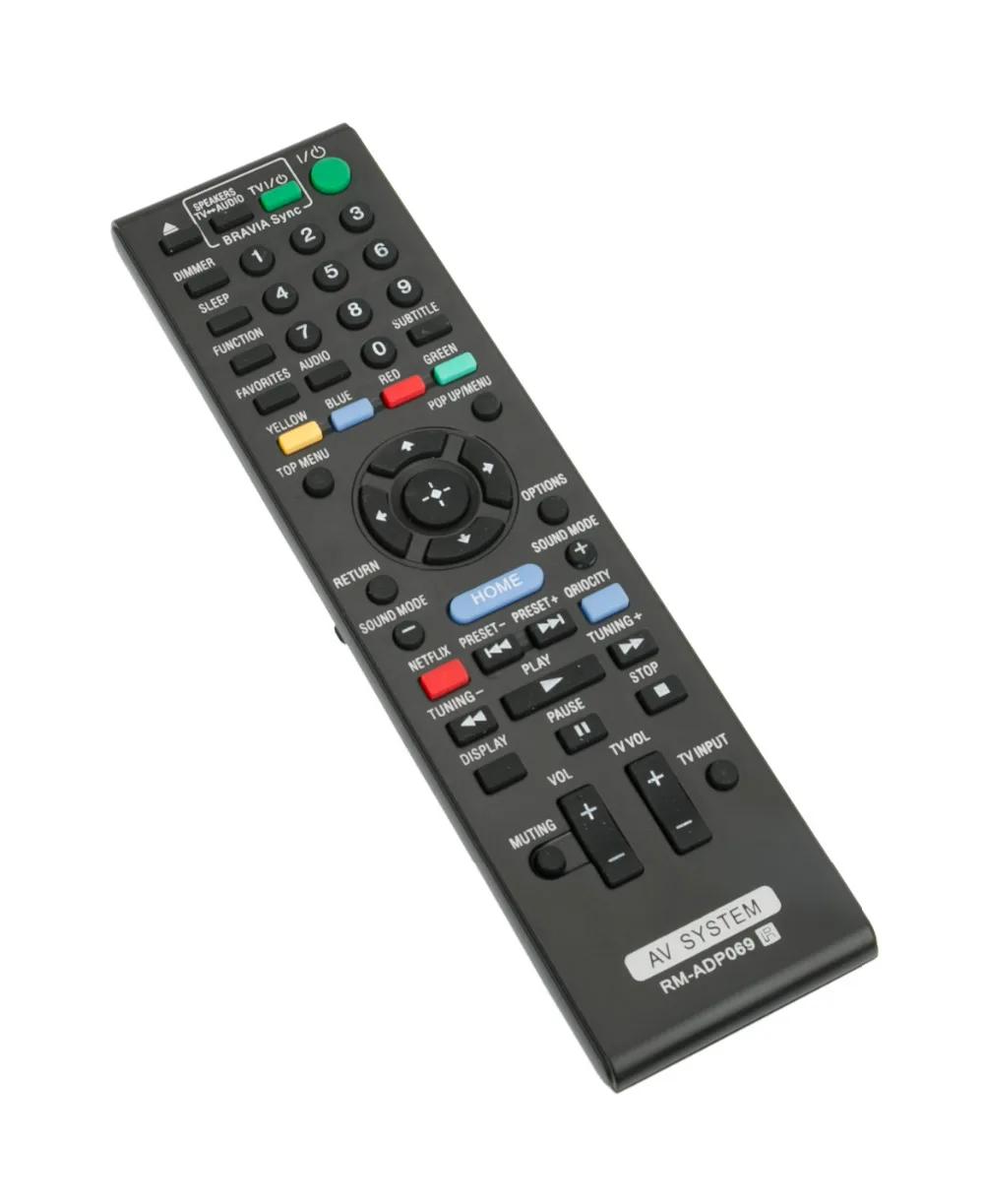 New RM-ADP069 Remote Control for SONY BDV-N890W/Z BDV-T57 BDV-F7 HBD-F7 BDV-E280 HBD-T58 BDV-T58 BDV-E580 BDV-E380 AV System