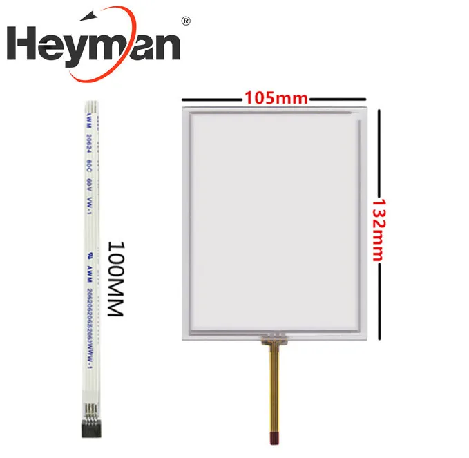 5.7 Inch Resistance Screen 132mm*105mm PA800 PA1X PA2Xhandwritten Navigation GPS MP5 MP4 Touch Screen Panel