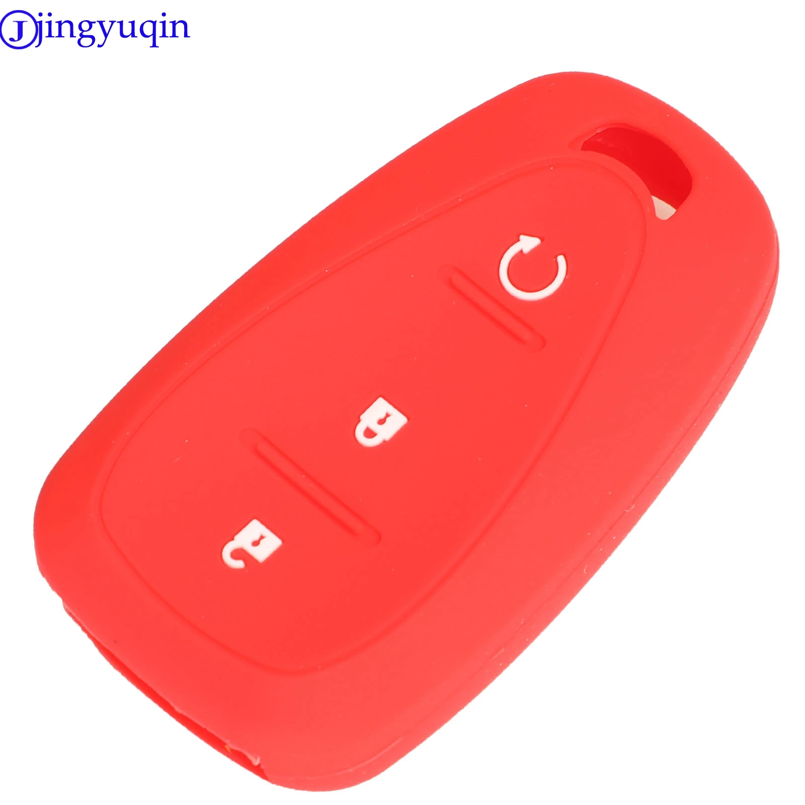 jingyuqin 3B Remote Car Key Silicone Cover Case For Chevrolet Cruze Spark Camaro Volt Bolt Trax Malibu Holder Styling view 2