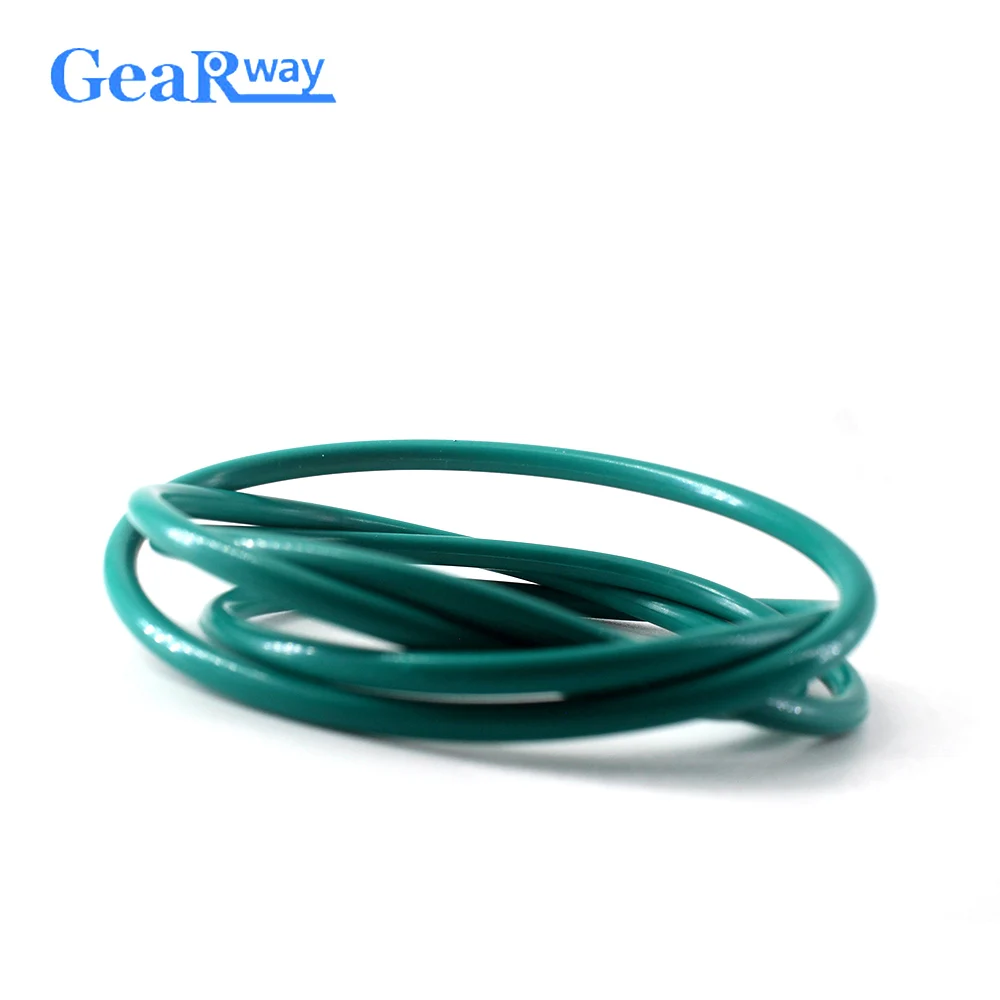 

Gearway 3.5mm CS Fluorine Rubber O Ring Seal Green FKM O Ring Sealing Gasket 96/97/98/99/142/145/150mm OD O type Ring