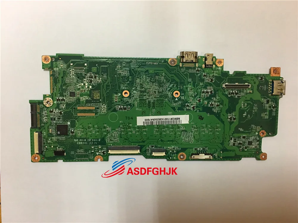 Original MOTHERBOARD FOR ACER Chromebook 11 CB3-111 DA0ZHQMB6E0 NBMQN110014 Test OK