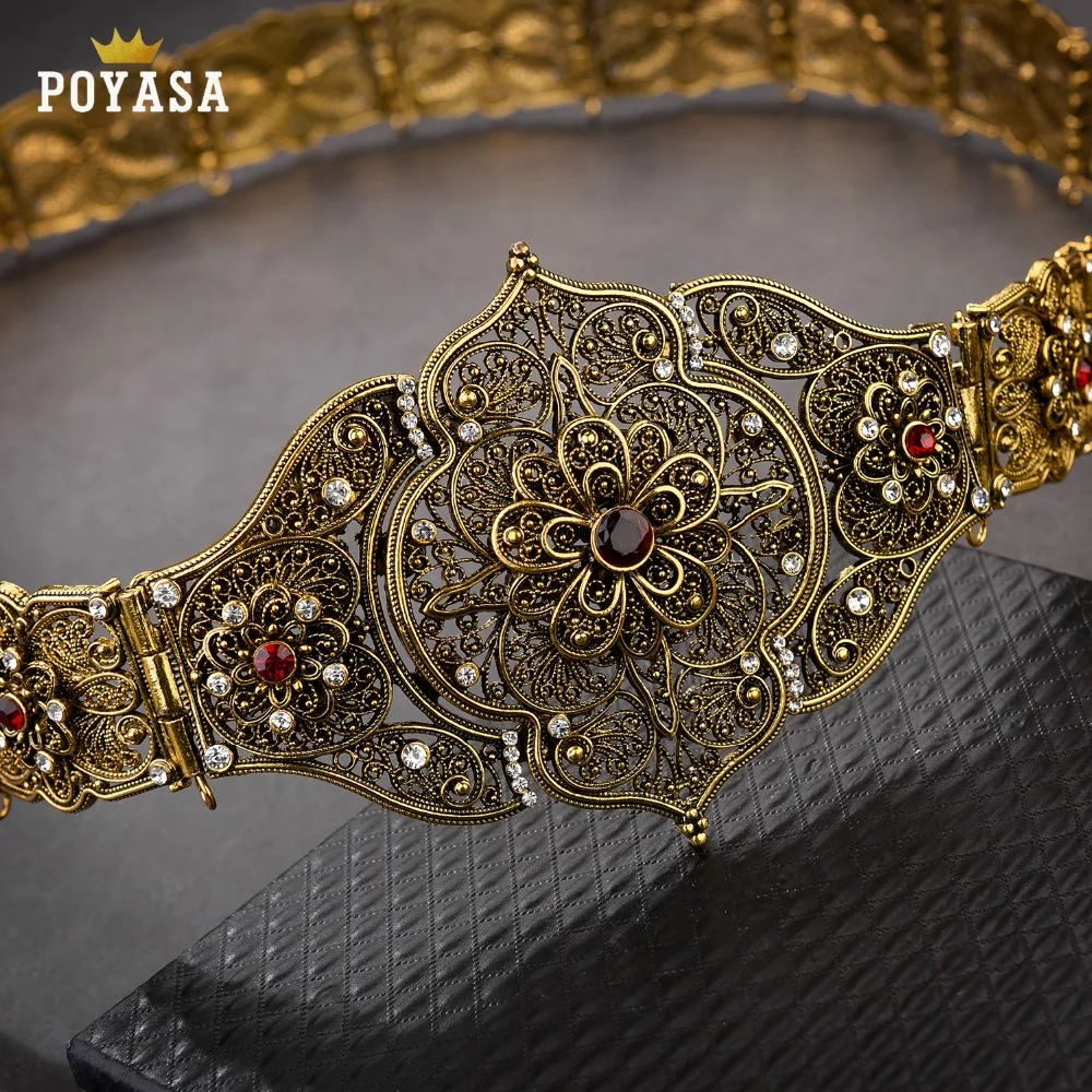Turkish Ethnic Belt For Women Caucasus Traditional Wedding Waist Chain For Women
