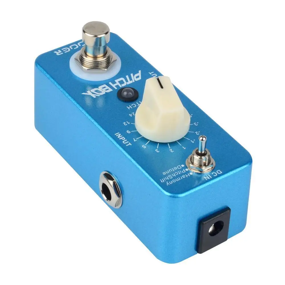 MOOER Pitch Box Compact Effect Pedal Harmony Pitch Shifting Detune 3 Mode True Bypass Guitar Pedal with Pedal Connector