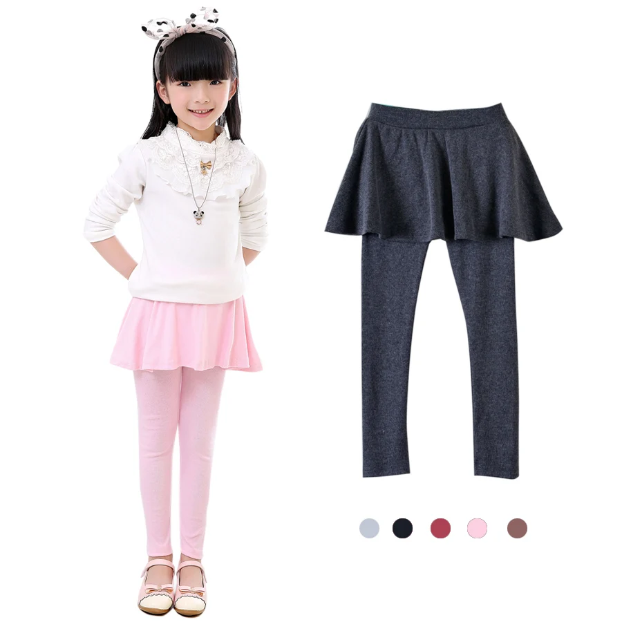 

New Arrive Spring Retail girl legging Girls Skirt-pants Cake skirt girl baby pants kids leggings Skirt-pants Cake skirt Q2305