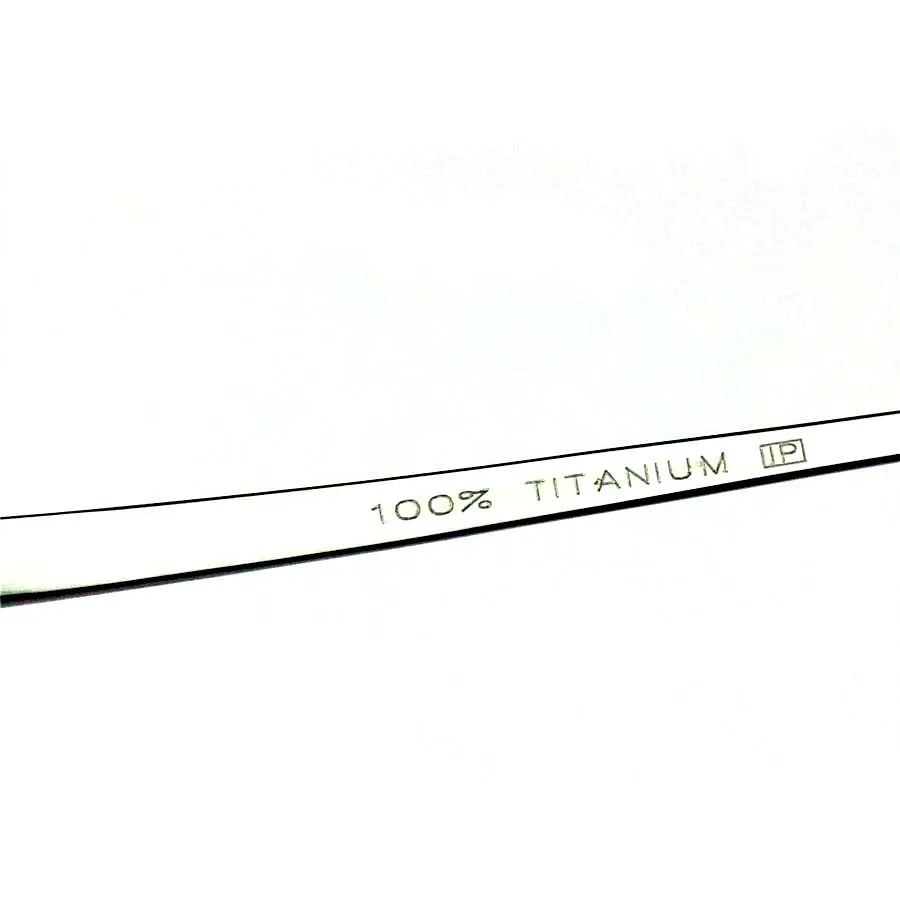 Pure Titanium Eyeglasses Rimless Optical Frame Prescription Spectacle Frameless Glasses For Men Eye glasses 11090 Slim Temple