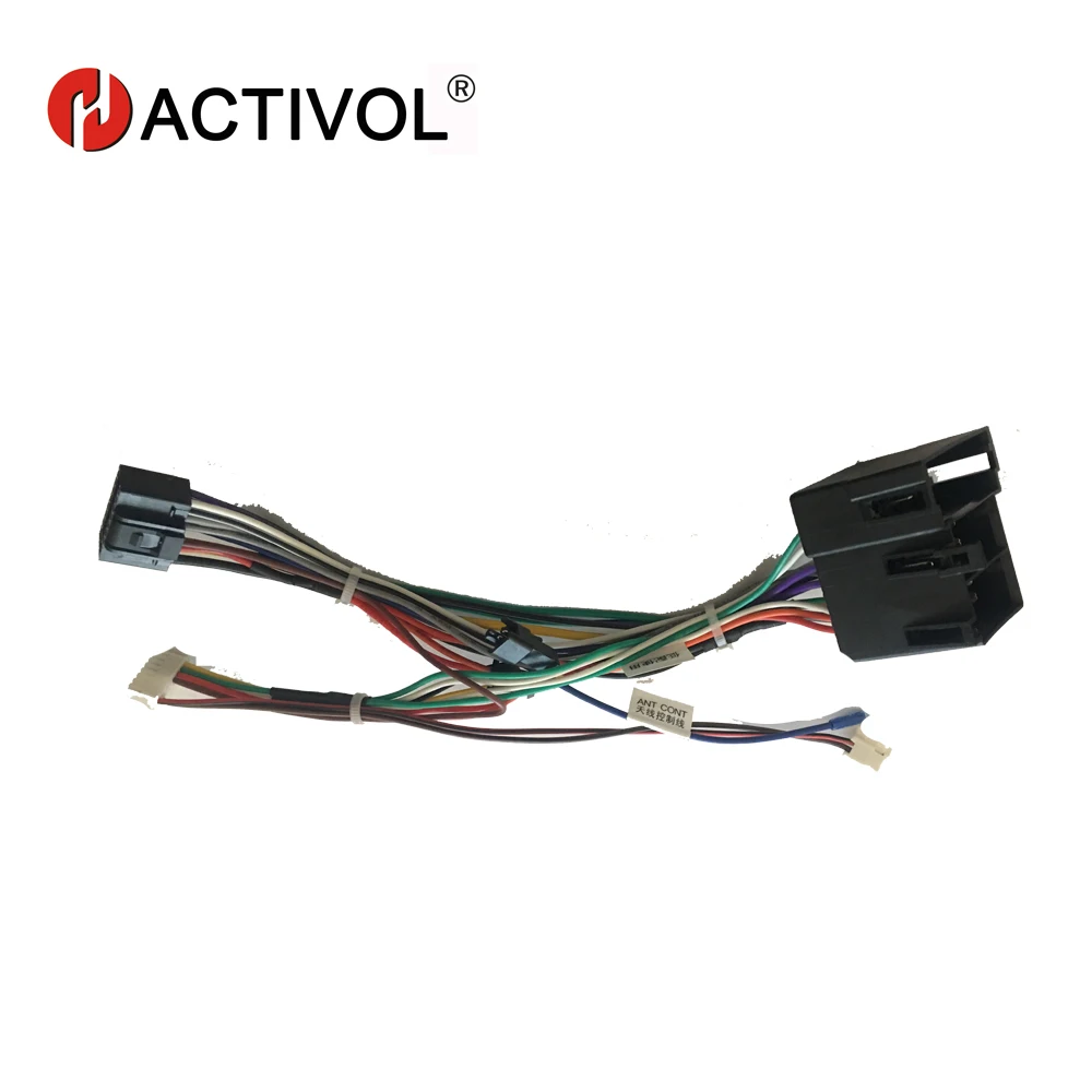 

Car Radio Stereo Female ISO Plug Power Adapter Wiring Harness Special for Volkswagen Bora Sagitar ISO harness power cable