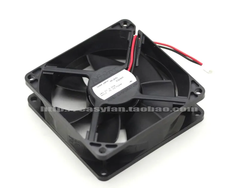 

Nidec D08K-24PH 09 (AX) DC 24V 0.13A 80x80x25mm Server Cooling Fan