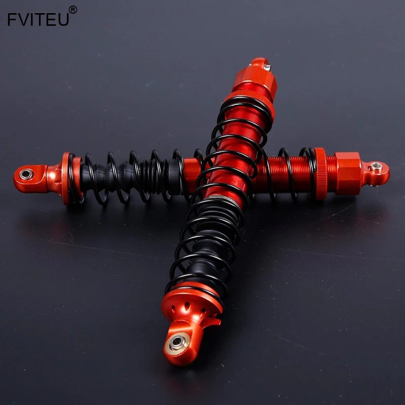 FVITEU CNC 8mm Alloy Front Shock Absorber Set for 1/5 HPI Baja 5B SS 5T 5SC Rovan King Motor