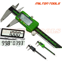 New Green color digital caliper 0-150mm 6inch electronic vernier caliper stainless steel digital Schieber caliper guage