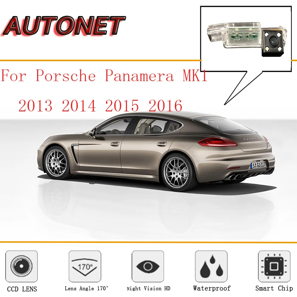 

AUTONET Rear View camera For Porsche Panamera MK1 2013 2014 2015 2016/CCD/Reverse Camera/Backup Camera/license plate camera