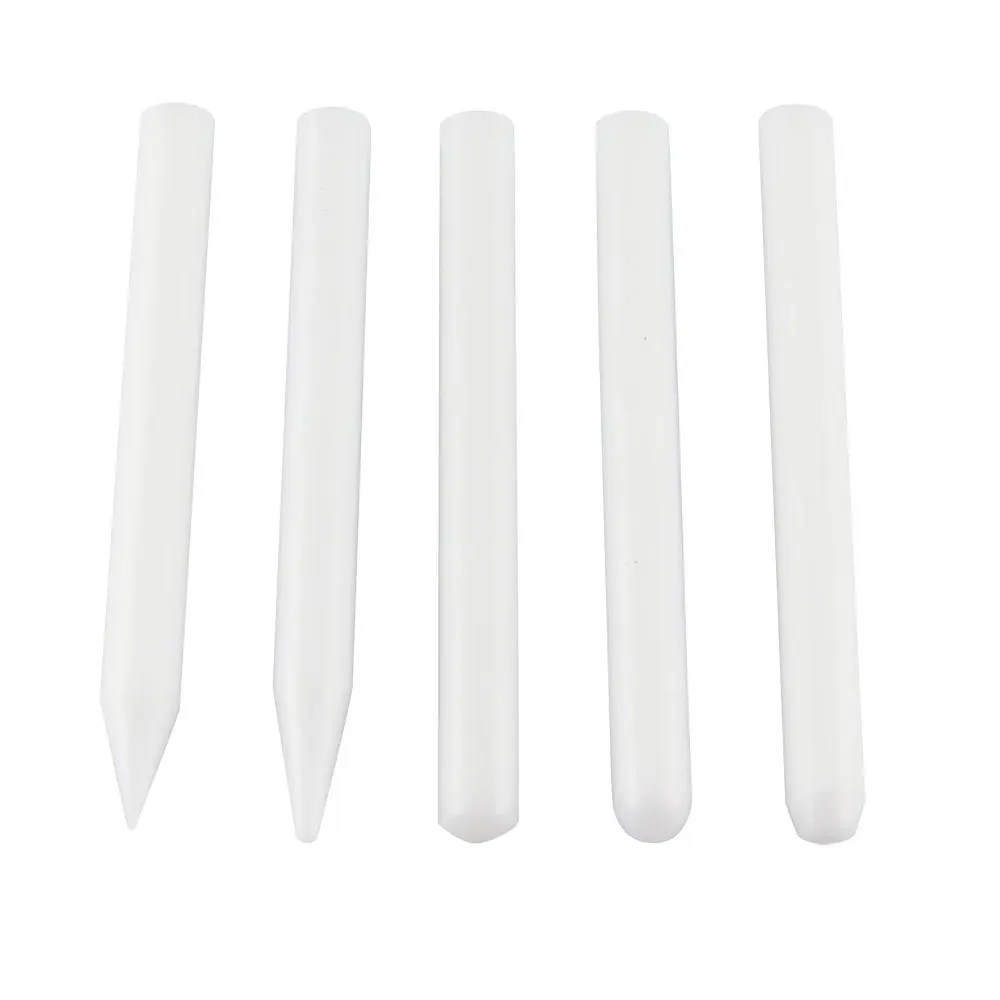 5pcs/set Knock Down  Tap Down Tools White Nylon Pen Knock Down Tool Paintless Dent Repair Tools Hand Tool