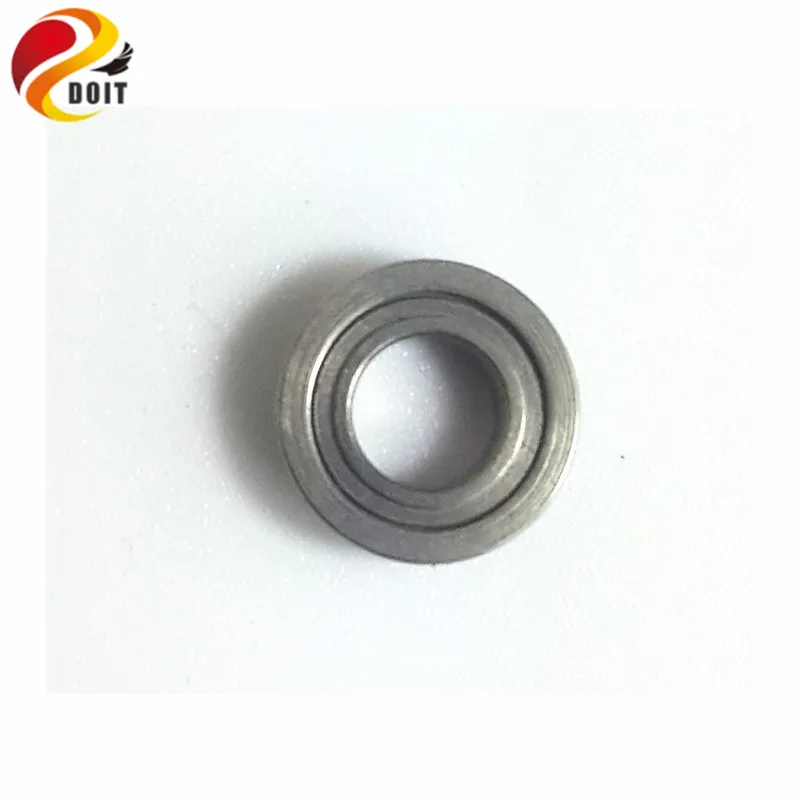 Taza de brida y rodamiento MF74ZZ, tamaño 4*7*2,5 para Robot tanque inteligente, piezas de soporte de chasis de coche, juguete RC DIY