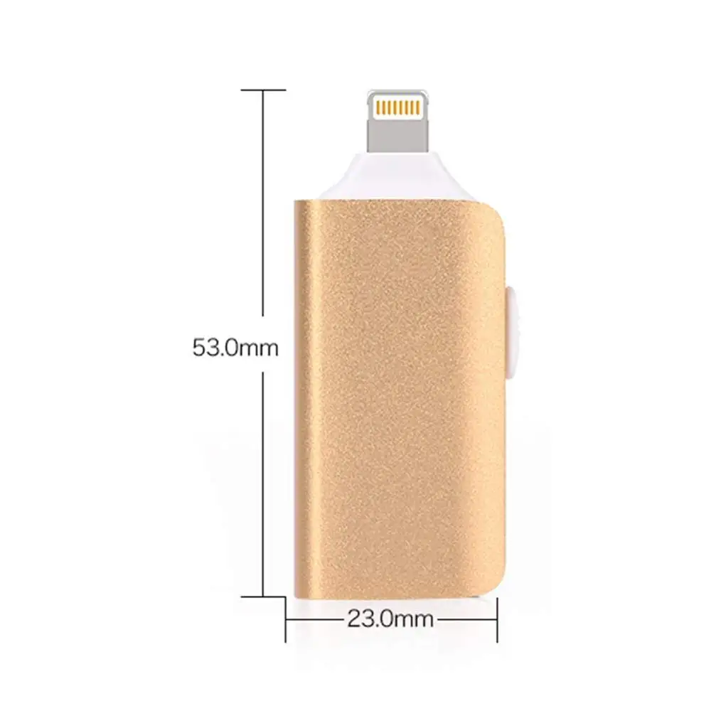 

Mirco OTG Usb Flash Drive 3 in 1 For iPhone 6 6S 6 Plus 7 7P 8 8 Plus X Pendrive 256GB 128GB 64GB USB Flash 3.0 Memory Usb Stick