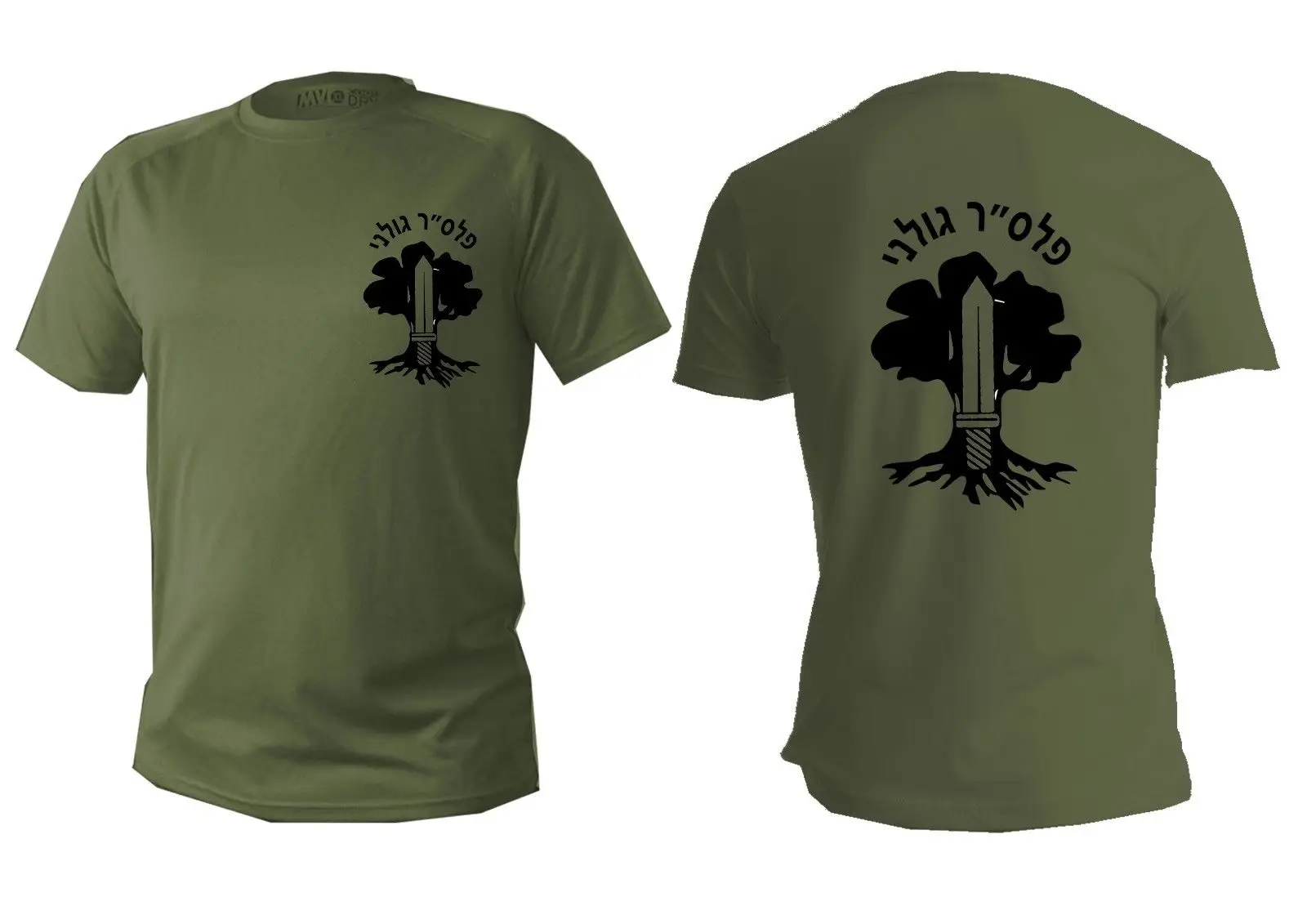 2019 Fashion Cool Men T-shirt T shirt Mens  short sleeve green olive israel defense forces army golani