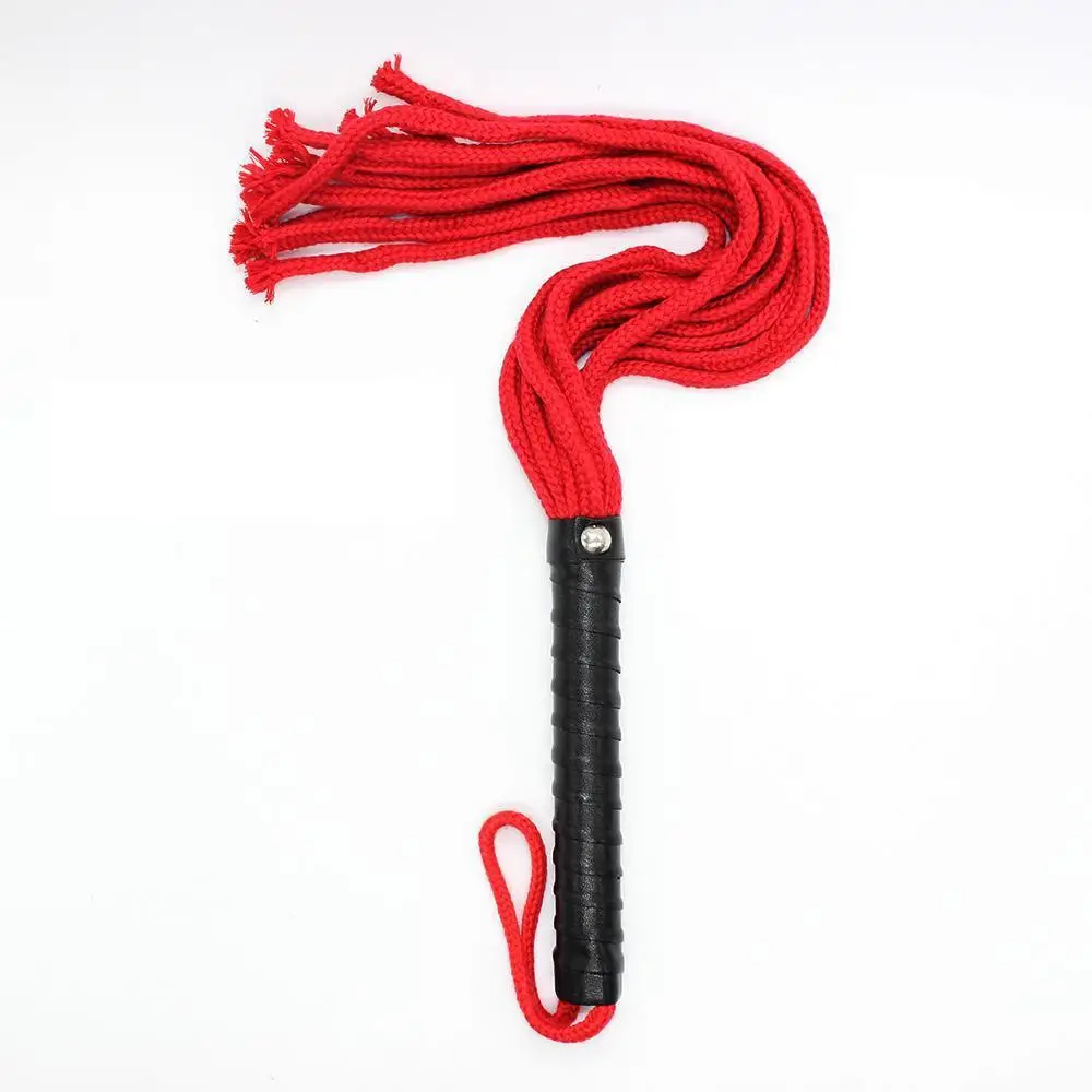 BDSM horse tails whips Sex Toys Adult Game Sexy Spanking Paddle Whip Leather hand shank Rope Flirt Toys sex Products for Couple