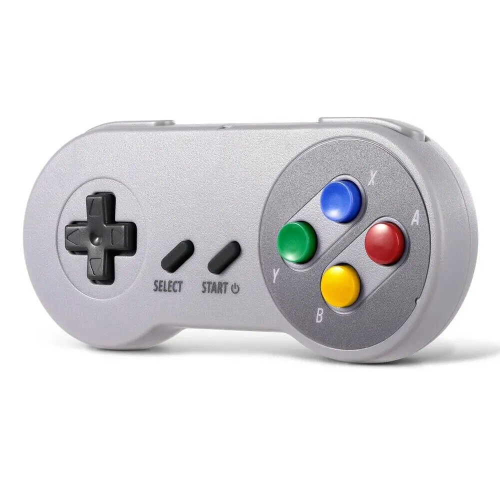 Gamepad Wireless 2.4GHz telecomando Console joystick USB per giochi SNES/NES per Windows 10/8/7 PC Raspberry Pi 3 Retro Pie