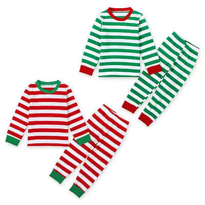 UNIKIDS Xmas Children Baby Kid Girl Boy Nightwear Pajamas Pyjamas Sleepwear Suit Christmas