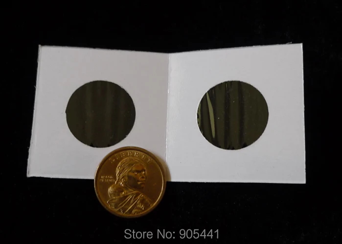 Картонные лавсаровые держатели для монет, 50 шт., 2 х2, принадлежности для монет диаметром 26 мм, подходят для монет в долларах США