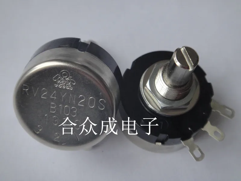 RV24YN20SB103 RV24YN20S B103 RV24YN20S-B103 10K single turn potentiometer switch