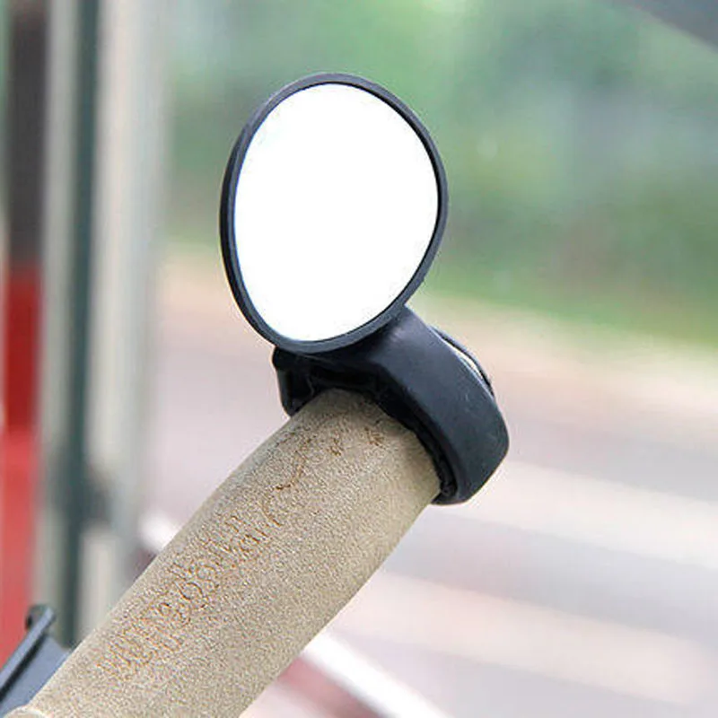 360 Rotate Bicycle Mirror Bike Handlebar Cycling Bike Rear View Mirror Bicycle Safe Rearview Mirror Universal Adjustable