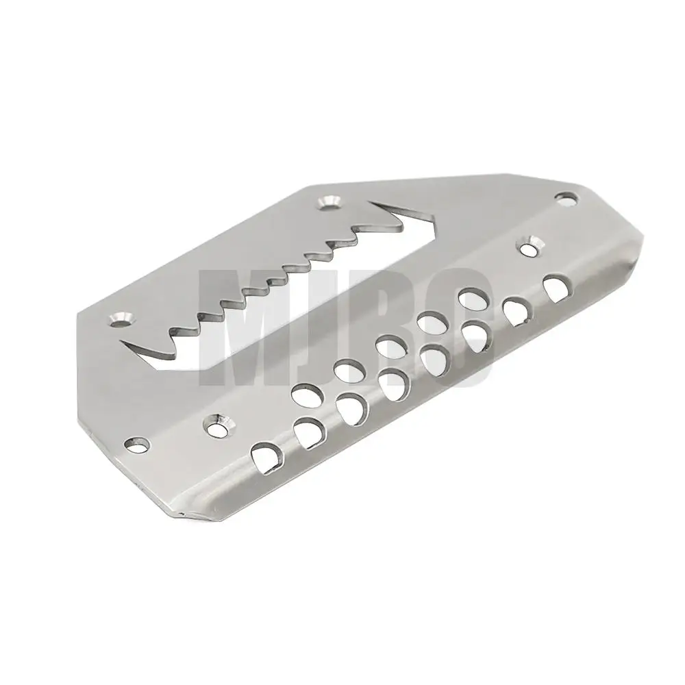 Metal Stainless Steel Front Chassis Armor Protection Plate For 1/10 Rc Tracked Trax Trx-4 G500 Trx6 G63 Front Protection Board