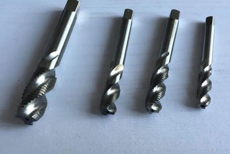 Right Hand Spiral Fluted Taps M14*1.0 M14*1.25 M14*1.5 M14*2.0mm Machine Hands Screw Tap HSS screw tap