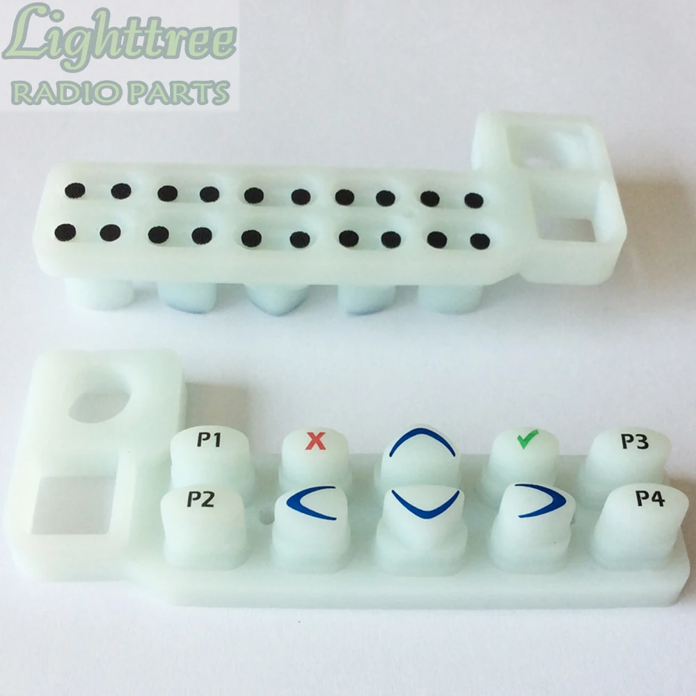 5X Rubber Keypad For Vehicle Radio GM360 CX760