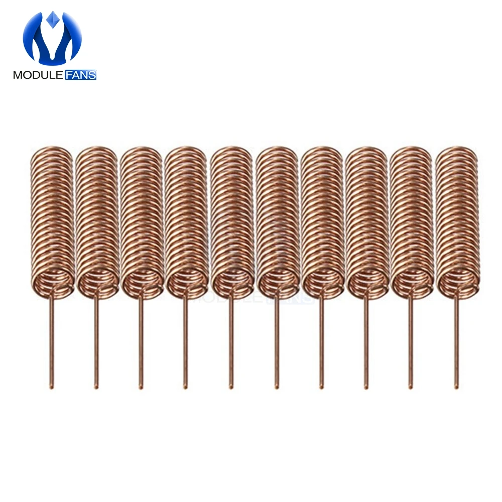 10PCS 433MHZ 2.2dBi 35mm Helical Antenna for Arduino Remote Control Controller Diy 433 mhz