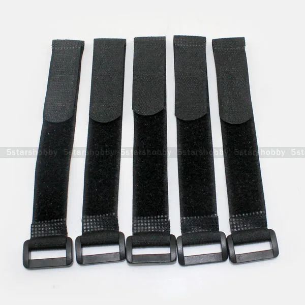 5Pcs 300mm Magic sticker Lipo Battery Nylon Strap RC model anti-buckle tape Reusable Antiskid Tie