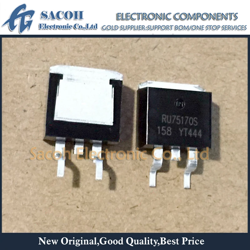 جديد الأصلي 10 قطعة/الوحدة RU75170S RU75170R RU75170 TO-263/TO-220 150A 75V الطاقة MOSFET الترانزستور