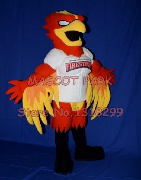 mascot fire bird eagle mascot costume adult size customizable cartoon fire theme anime costumes fancy dress