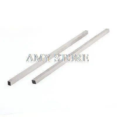 2 Pcs 6 มม.x 6 มม.x 200 มม.HSS เครื่องมือตัดตัดบิตสำหรับเครื่องกลึง
