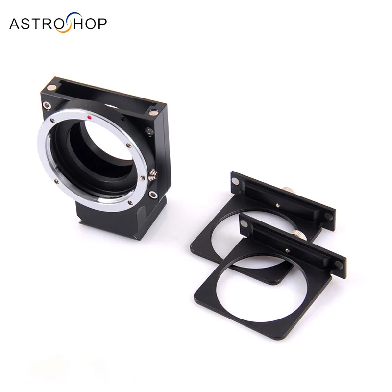 

HERCULES Astronomical Telescope Filter Drawer for Canon/Nikon lens to QHY163M/C, ZWO071, etc. S8172