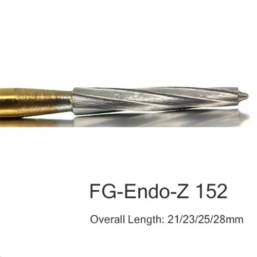 6pcs/set Dental Tungsten Carbide Burs FG Endo - Z ( 152 ) high speed dental Endodontic burs tools