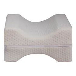 Orthopedic Knee Pillow for Sciatica Relief, Back Pain, Leg Pain, Pregnancy, Hip and Joint Pain  Memory Foam Wedge Contour