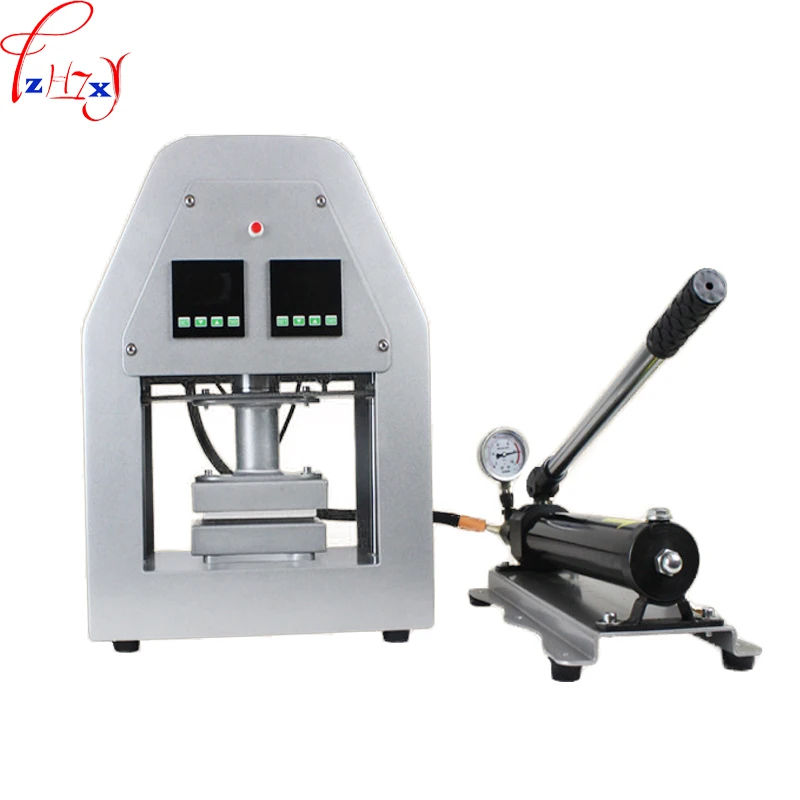 Manual hydraulic rosin printing machine 20 tons hot and hot rosin press laboratory smoke rosin printing machine 110/220V 900W