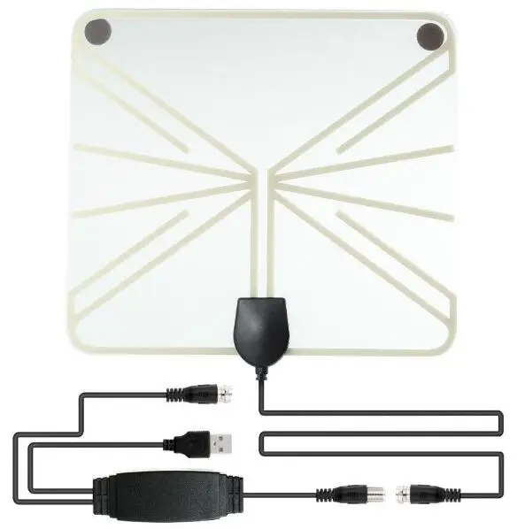 active antenna built in antenna amplifier power antenna DVB-T2 indoor TV Antenna dvb t2 antenna gain 30DB compatible DVB-T dvb t