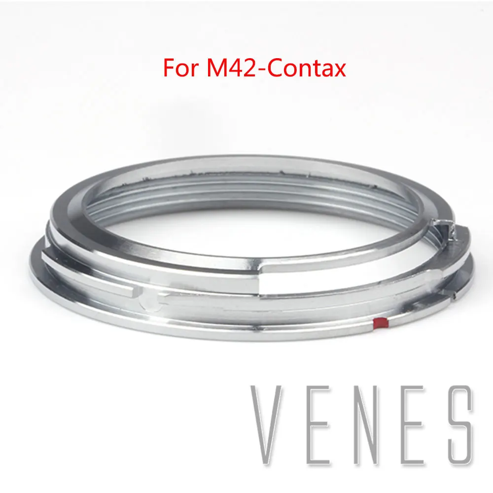 Venes M42-C/Y, Camera lens adapter suit for M42 screw mount lens to Suit for Contax For Yashica C/Y mount Camera